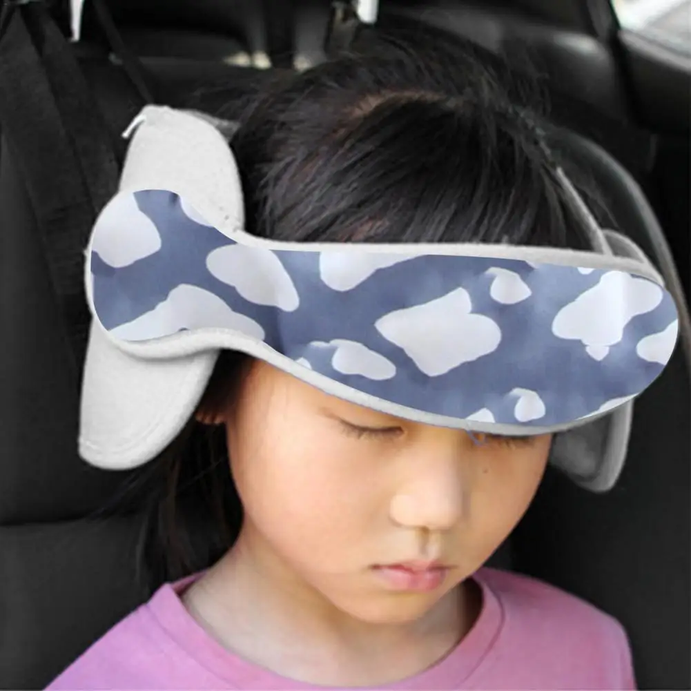 Universal Car Seat Headrest Sleep Aid Belt Children Adjustable Head Support Fixed Head Pillow Car Interior Accessories For Kids