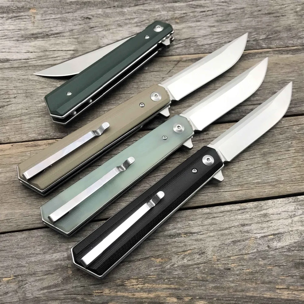 LDT Kwaiken MS2 складной Ножи 9Cr18Mov лезвие G10 ручка карман Военный Утилита Flipper ножи выживания спасения Ножи EDC инструмент