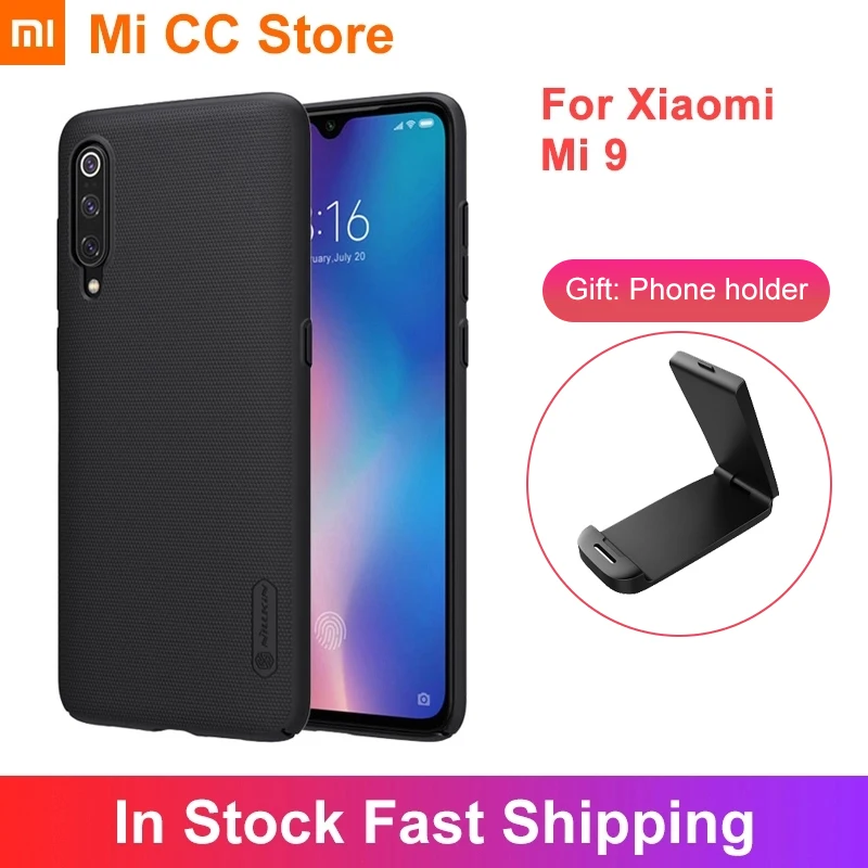 Чехол для телефона Xiaomi MI 9 MI9 Матовый Жесткий поликарбонатный чехол NILLKIN с защитой