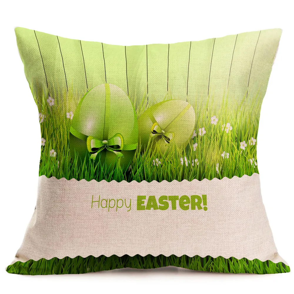 Ouneed Happy Easter bells Rabbit чехол для подушки декоративный чехол на подушки для дивана мягкий чехол для подушки 45x45 см домашний декор