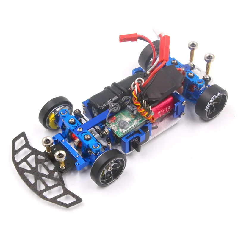 FATJAY MINI-Q8 1/28 ARR RTR бесщеточная модернизация двигателя 12A ESC все металлические обновления гоночный Дрифт RC автомобиль