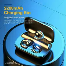 Bone Conduction TWS Wireless Headphones Bluetooth Ear hook Music Wireless Headphones Sports Mini Earbuds Stereo B5F5