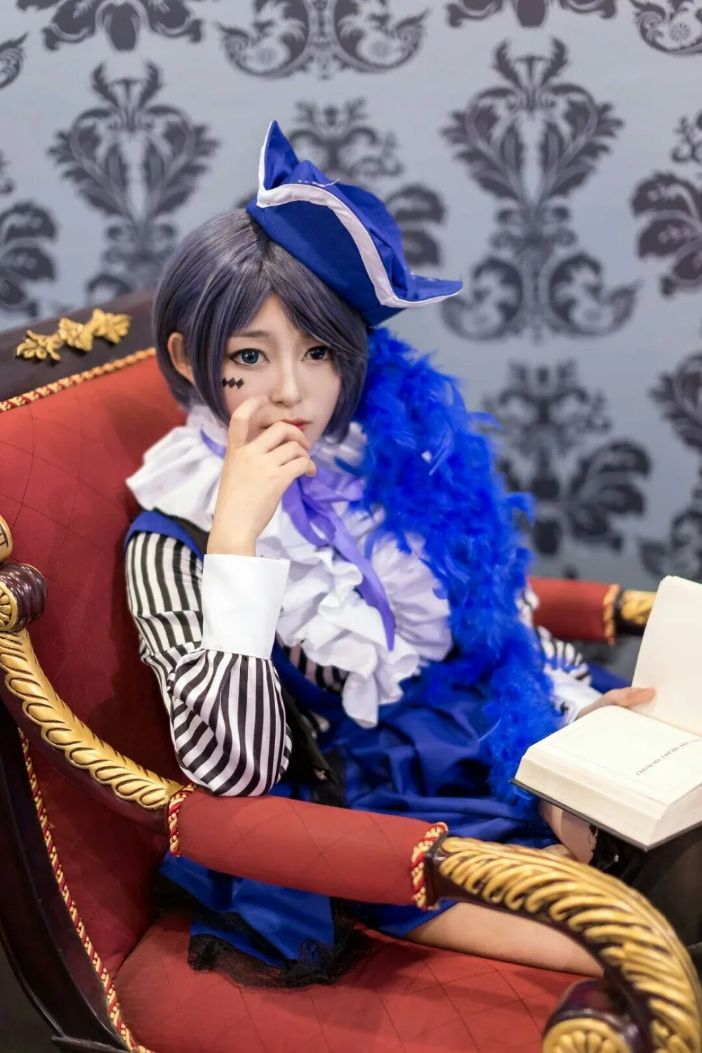 Аниме Черный Дворецкий Косплей Kuroshitsuji Ciel Phantomhive цирковая форма костюм весь комплект