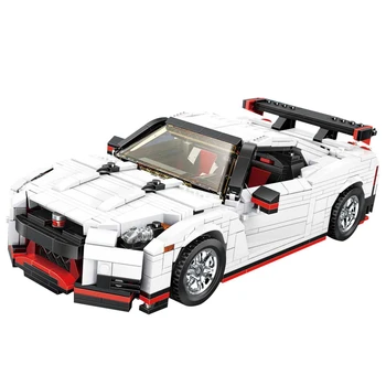

Creator iDeas MOC Series City Sports Car 2017 GTR NISMO R35 Champion Building Blocks Sets Kits Bricks Classic Model Kids Toys
