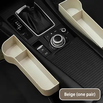 

New Universal Auto Car Seat Crevice Plastic Storage Box Cup Phone Holder Organizer Reserved design Accessories