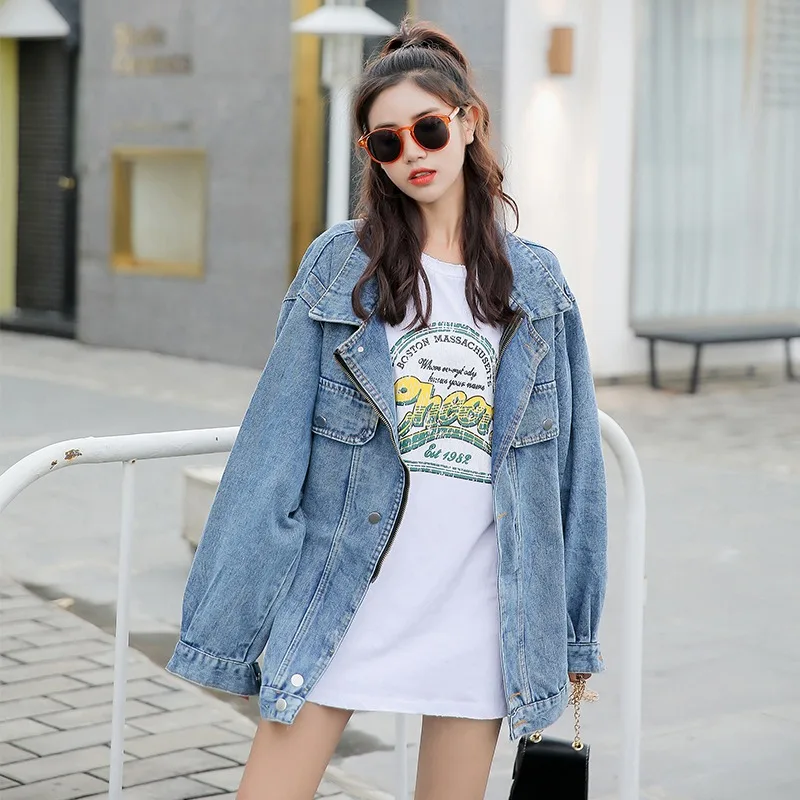 Denim Coat Women's 2022 Spring Autumn 