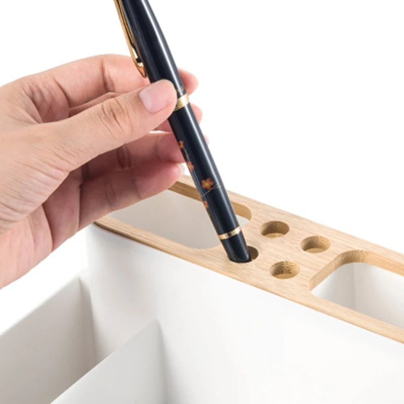 Multifunction Stationery Storage Box Air Conditioner Remote Control Collection Practical Tissue Box Tool
