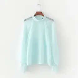 SZMALL новейшая мода 2020 рубашки женские осенние шифоновые топы с длинными рукавами рубашка Женская Повседневная Блузка Одежда