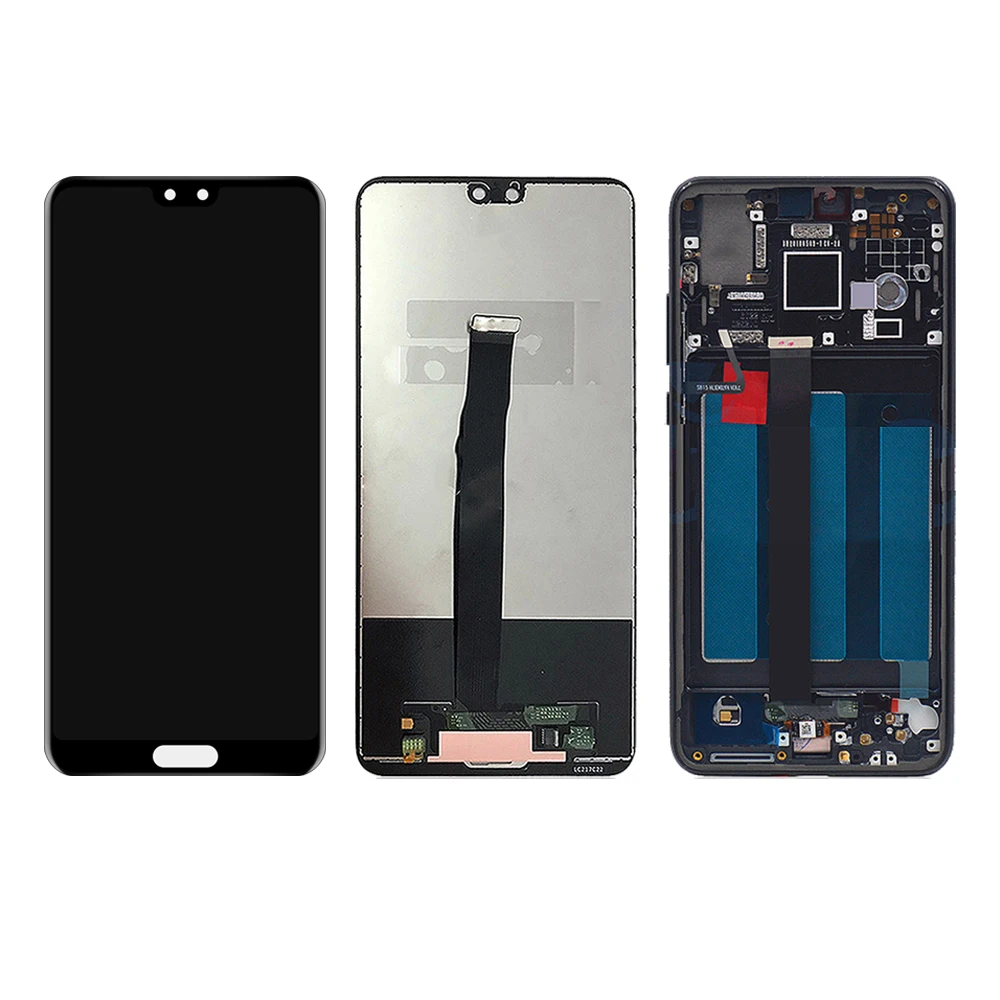 screen for lcd phones galaxy 5.8'' Original For Huawei P20 EML-L29 L09 L22 Display 10 Touch Screen Digitizer With Frame Replacement For Huawei P 20 P20 LCD the best screen for lcd phones galaxy