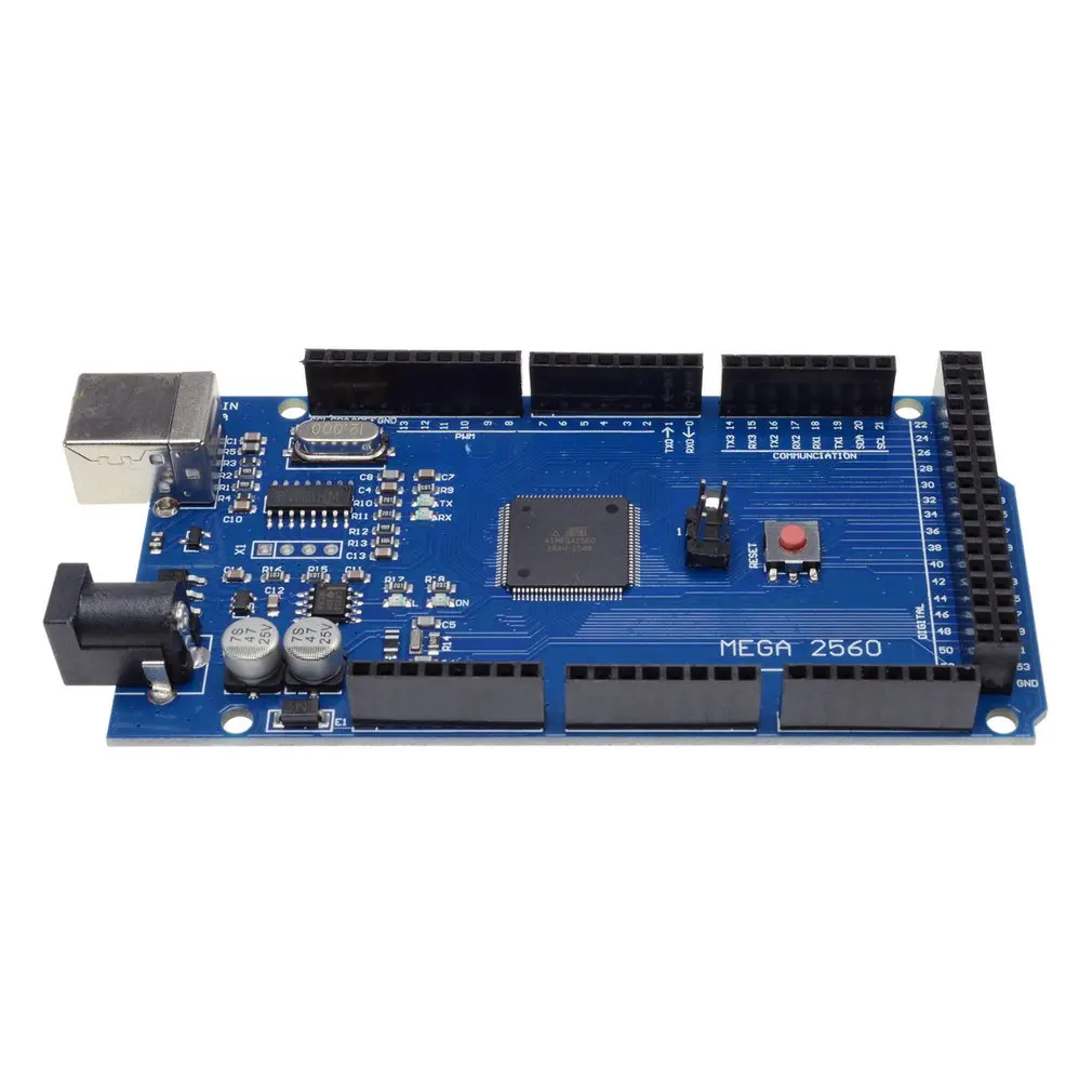 США Корабль МЕГА 2560 R3 плата Atmega2560-16Au Ch340G+ Usb кабель для Arduino модуль Улучшенный 2560 модуль
