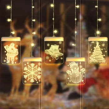 

Christmas USB LED Lamp String Ins Christmas Lights Decoration Holiday Lights Curtain Lamp Wedding Neon fairy light guirlande led