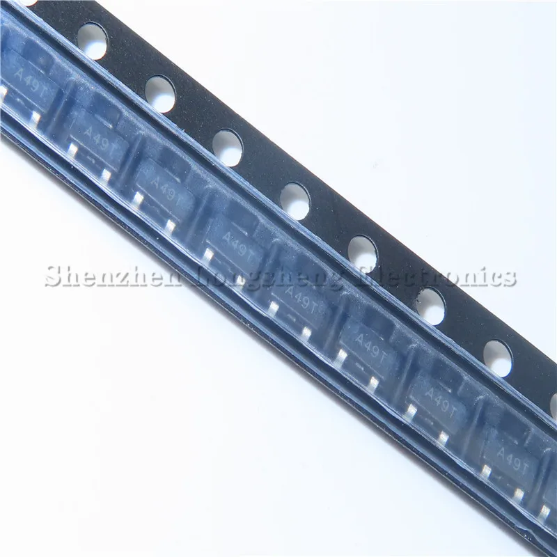 50PCS/LOT AO3404 A49T SOT-23 SMD Transistor MOS FET N Channel 30V 5.8A ...