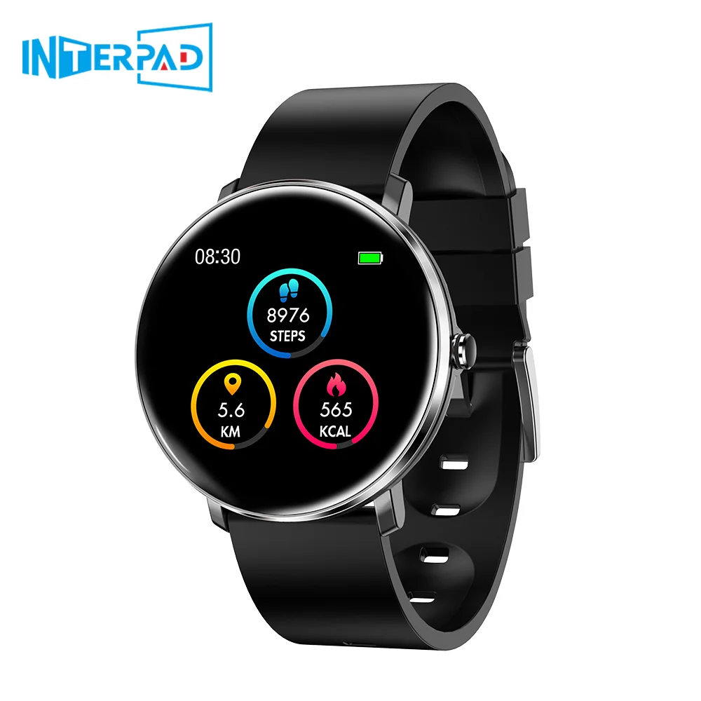 

Interpad H11 Smart Braclet Speed Measurement IP67 Waterproof Blood Pressure Message Reminder Remote Control For Android ios