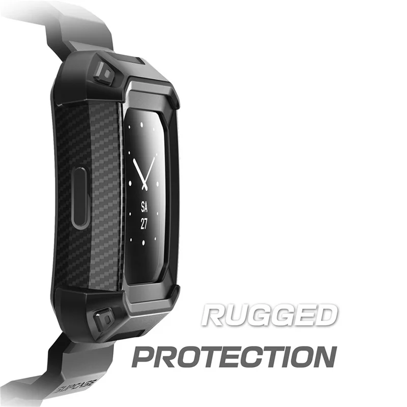 SUPCASE-UB  ߰ ̽ ð , Fitbit Charge 3/Fitbit Charge 4 , ü ո  ̽ (Ʈ )