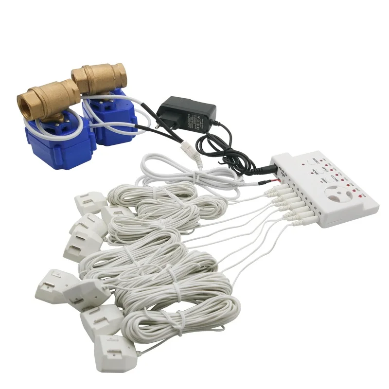 

WLD-806 Water Leak Detector Alarm System Sensor for Home Security DN15 DN20 DN25 Water Leakage Flood Alter Overflow Detection