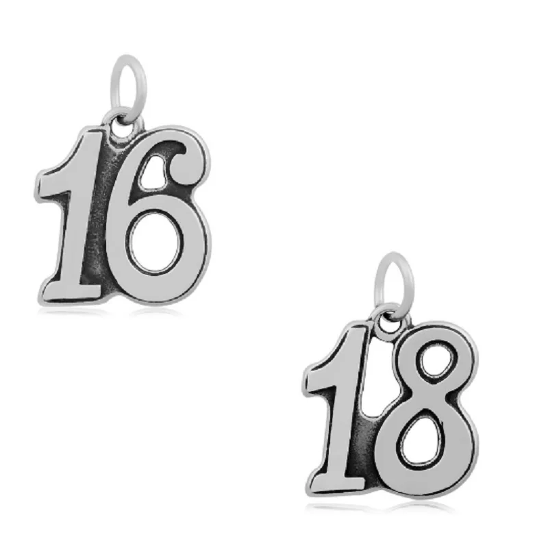 2 шт. Старинные Серебряные Подвески 16/18 дюймов | Украшения и аксессуары