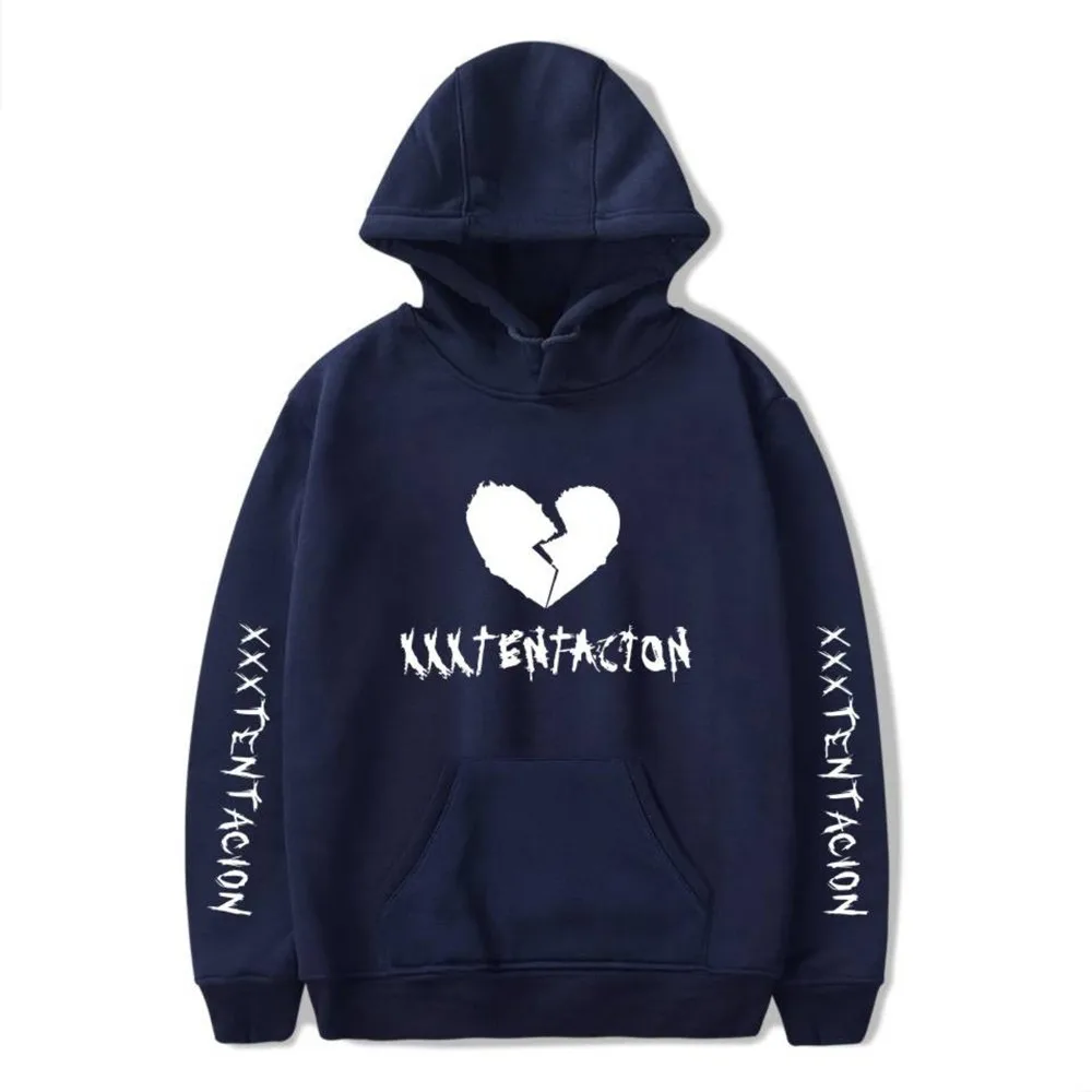 

Newest Fashion xxxtentacion Hoodie Sweatshirt Rip xxxtentacion Hip Hop Rapper Hoodies Jahseh Dwayne Onfroy revenge Man Clothing