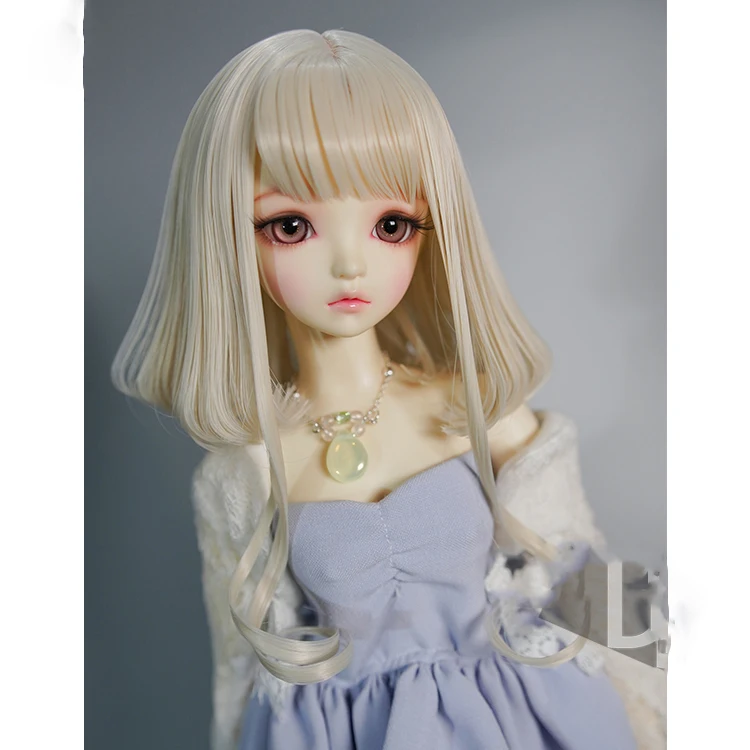 

1/6 1/4 масштаб 1/3 BJD кукла женский костюм городские вьющиеся волосы винтажные парики для BJD/парик древний C0327
