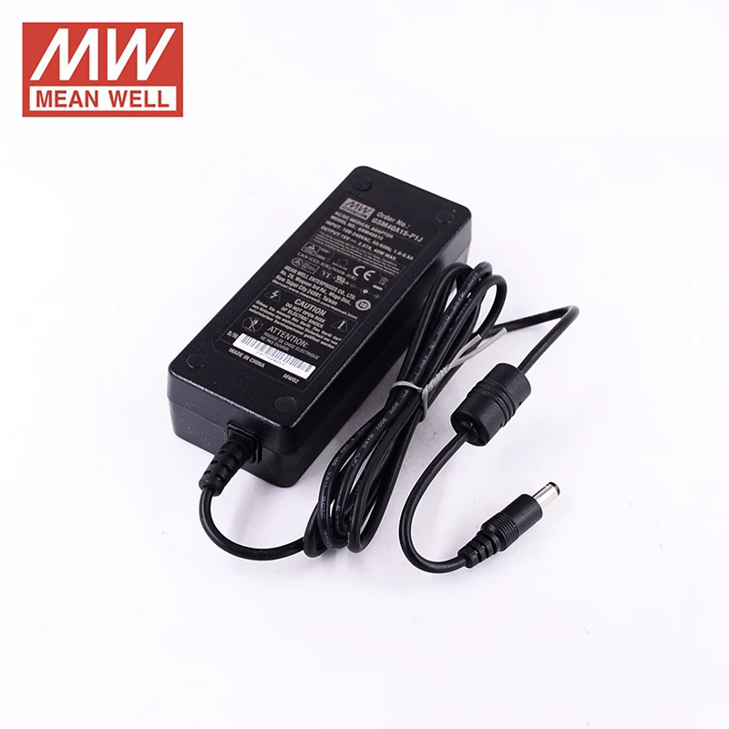 Meanwell GSM40A15-P1J 40 Вт 2.67A 15V медицинский адаптер уровень VI 110 V/220 В переменного тока до 15V DC бренд MEAN WELL представляет адаптер питания переменного тока 3-полюсный