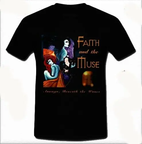 Футболка с надписью Faith and the Muse американская Готическая рок/темная волна футболка
