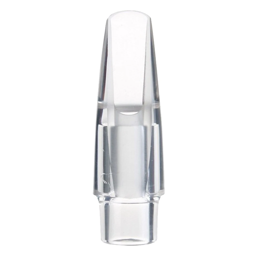 Clear Soprano Eb Saxophone Sax Mouthpiece for Woodwind Instrument