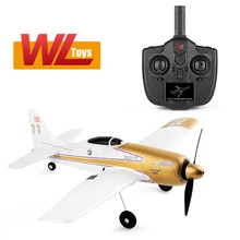 WLtoys-avión XK A260 de control remoto, 4 canales, RarebearF8F, EPP, 6 ejes de estabilidad, Avión de juguete de espuma de aire, 3D/6G, sistema de 384mm, Kit de envergadura