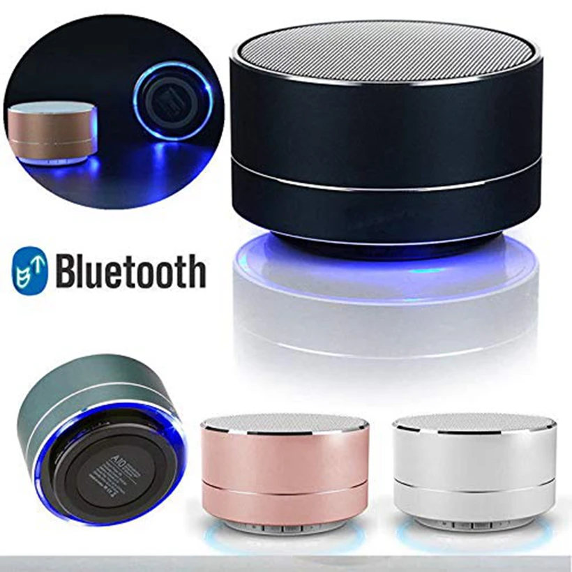 Портативный беспроводной Bluetooth динамик сабвуфер музыка объемный