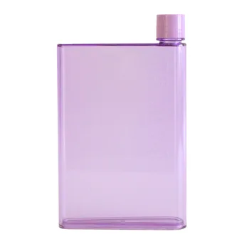 

BPA Free Plastic Water Bottle Transparent Leak Proof Portable For Outdoor Travel School Suit For Bag 420ml Water Flask