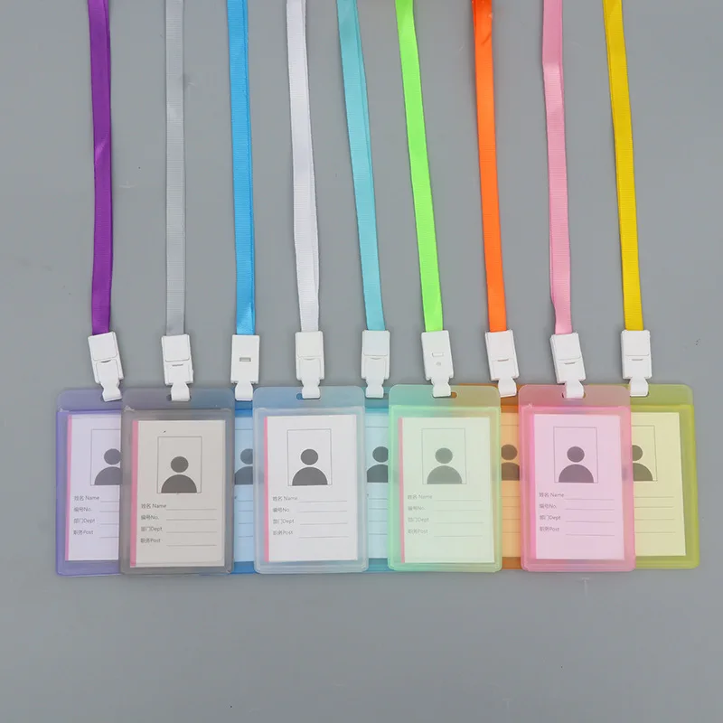 

Retractable Badge Card Holder Nurse Doctor Exhibition Pull Key ID Name Card Badge Reel Holder student School Office Supplies