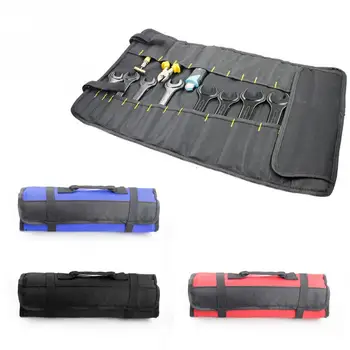

Multifunction Folding Wrench Bag Tool Roll Storage Pocket Tools Pouch Portable Case Organizer Holder Tool Roll-Up Bag Tool Bag