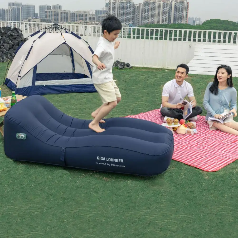 Rechargeable Automatic Inflatable Air Bed/cushion Lounger Inflatable Sofa/bed Lazy Outdoor