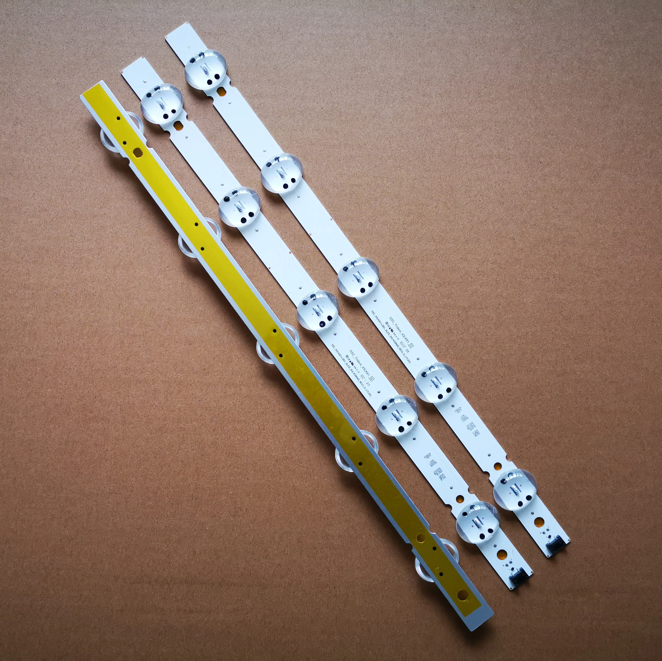 3 шт./компл. Светодиодная лента подсветки для LG 43LK6100PLB SSC_Trident_43LK61 SSC_43LK61 (LGD) _ 5LED_SVL430A60