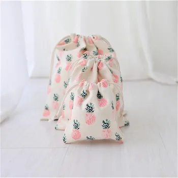 

VOGVIGO Cartoon Fruit Pineapple Cosmetic Bag Travel Make Up Cases Organizer Storage Makeup Pouch Toiletry Beauty Girl Wash Kit