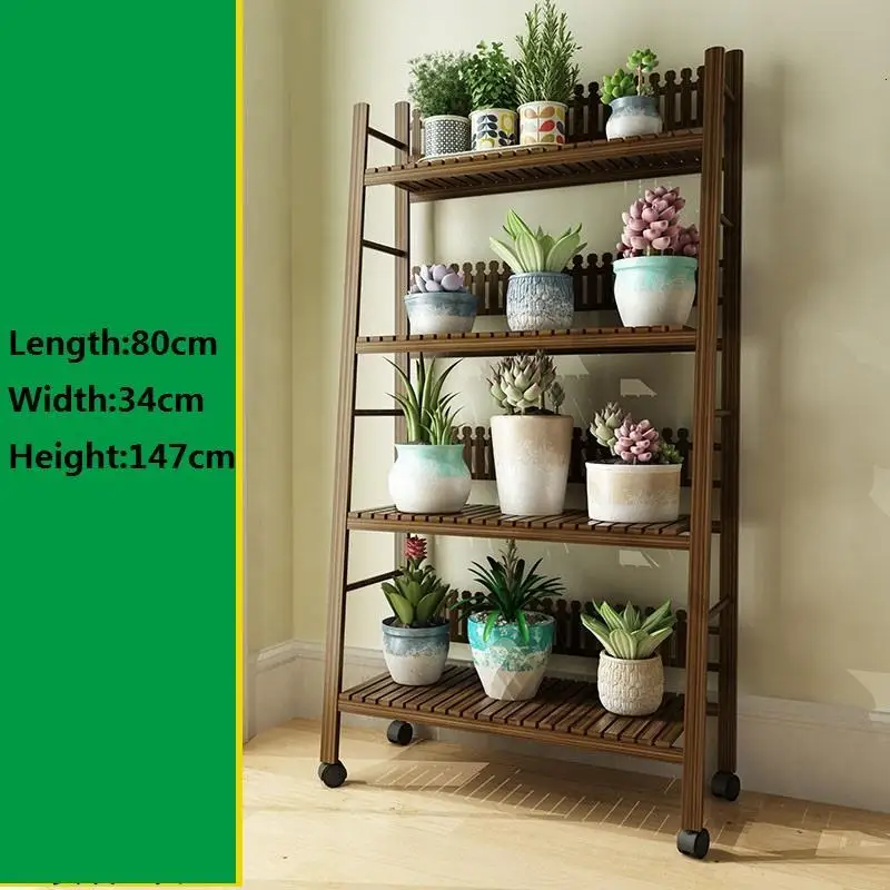 MODEL D Estanteria Para Plantas Pour Terraza Indoor Etagere Plante Suporte Flores Balcony Dekoration уличная Цветочная Полка Подставка для растений - Цвет: MODEL D