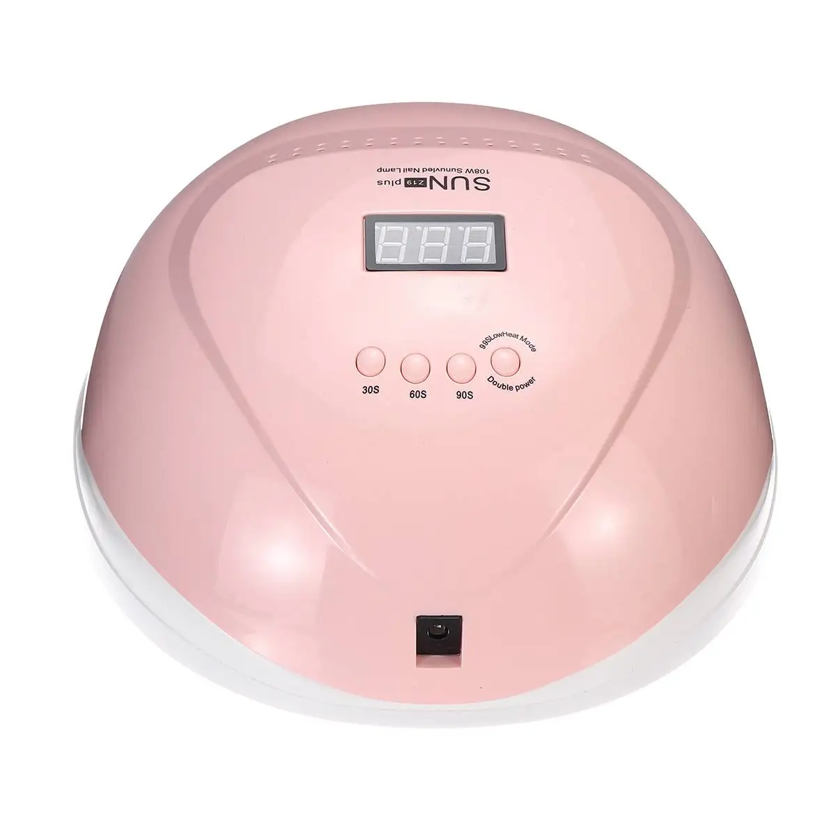 Розовый 108 ВТ SUNZ19plus 36 светодиодный светильник для маникюра, Сушилка для ногтей, УФ лампа для УФ-гель для ногтей с ЖК-дисплеем - Цвет: Розовый