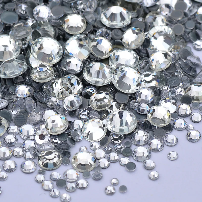 JUNAO-1440pcs-Mix-Size-Crystal-AB-Hot-Fix-Rhinestones-Glass-Flat-Back-Stones-Hotfix-Strass-Iron (3)