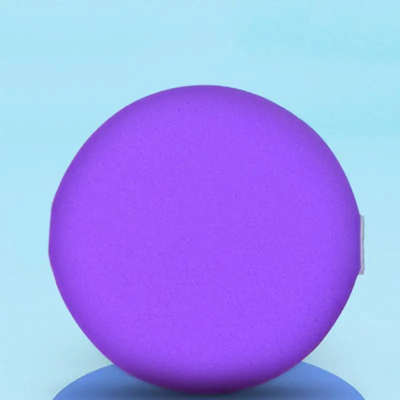 1Pcs Random Color 1 шт. Профессиональная круглая форма BB крем пудра пуховка портативная Мягкая косметическая губка инструменты для макияжа лица чистая красота случайный цвет - Цвет: 1Pcs Random Color
