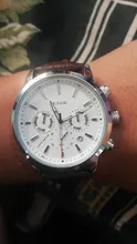 LIGE-Reloj ejecutivo de lujo para hombres, cronógrafo de cuarzo, con correa de cuero e indicador de fecha, estilo casual, a la moda, marca superior, con caja