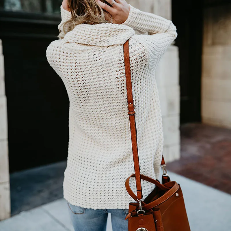 Cardigan grande taille jusqu'au 5XL (taille 50 française) BLANC DE DOS