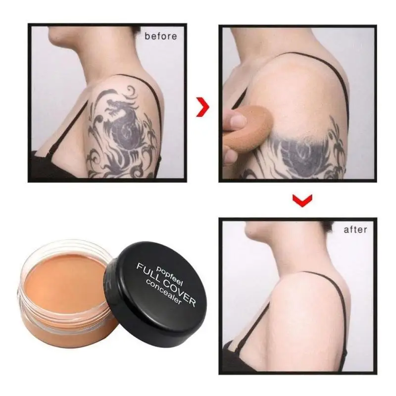 5 цветов модный макияж натуральный консилер темные круги пятна скрытая коррекция