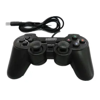 

Black Wired Game Controller USB Joystick Gamepad Joypad for PC Laptop Computer