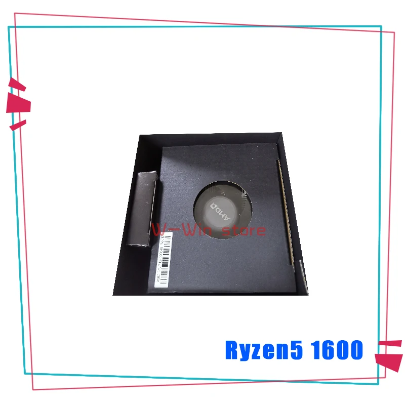 Процессор AMD Ryzen 5 1600 R5 1600 3,2 ГГц шестиядерный процессор с 12 резьбой 65 Вт Процессор YD1600BBM6IAE разъем AM4 с охлаждающим вентилятором