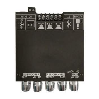 

2.1 Channel Car Stereo Amplifier Board Bluetooth 5.0 Surround Sound Subwoofer Equalizer Audio Amp Board