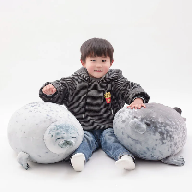30cm 40cm 60cm cute seal plush toy lifelike stuffed marine life seal soft doll simulation seal pillow kids toys birthday gift|Stuffed & Plush Animals|   - AliExpress