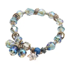 W020 BIGBING ювелирное изделие, модный цветной браслет с кристаллами и бусинами, женский браслет, модный браслет, модное ювелирное изделие