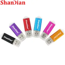 SHANDIAN ใหม่ USB Flash Drive ไดรฟ์ปากกา 64GB 32GB 16GB 8GB 4GB ภายนอกการถ่ายภาพแต่งงานของขวัญแฟชั่น(China)