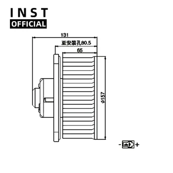 

Air Conditioning Fan AC A/C Blower Motor FOR ND PERDANA 12v INST-7130-2