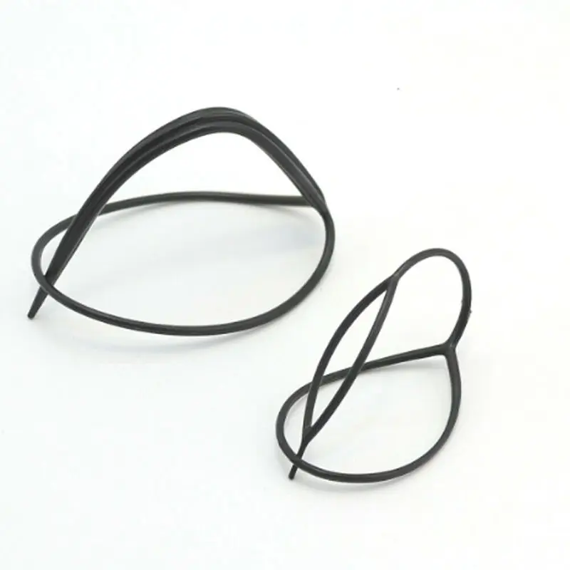 4 шт./компл. черный топик хвост коса для волос конский инструменты укладки