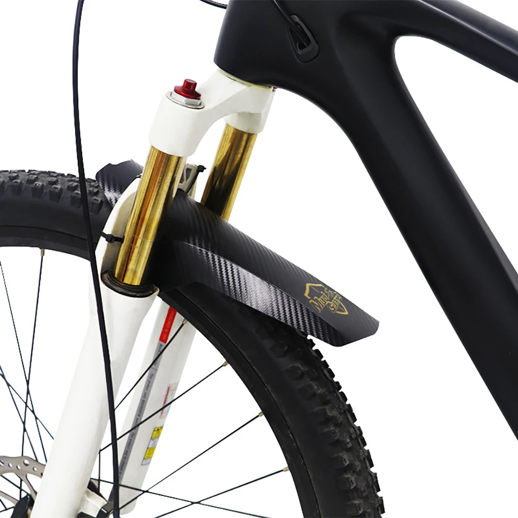 Description Picture 2 of item2Pcs Bike Fender Mountain Bicycle Front Rear Wheels Pattern Bike Mudguard Road Bike Dirtboard Cycling Removable Replacement Part