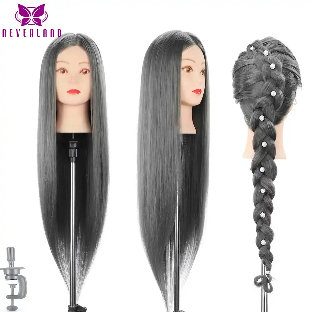 rainbow hair mannequin